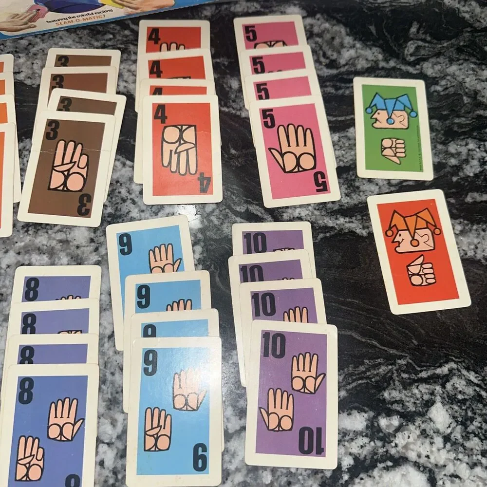VINTAGE Hands Down Game Ideal 1965 Kids Classic 60s Slam O Matic